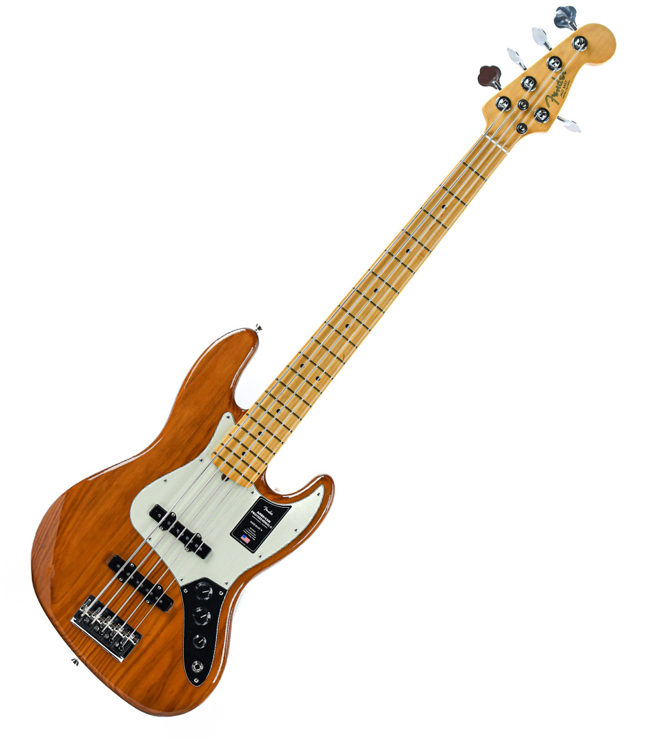 Fender Jazz Bass V Roasted Pine Bass Guitar 5 String Maple Fingerboard